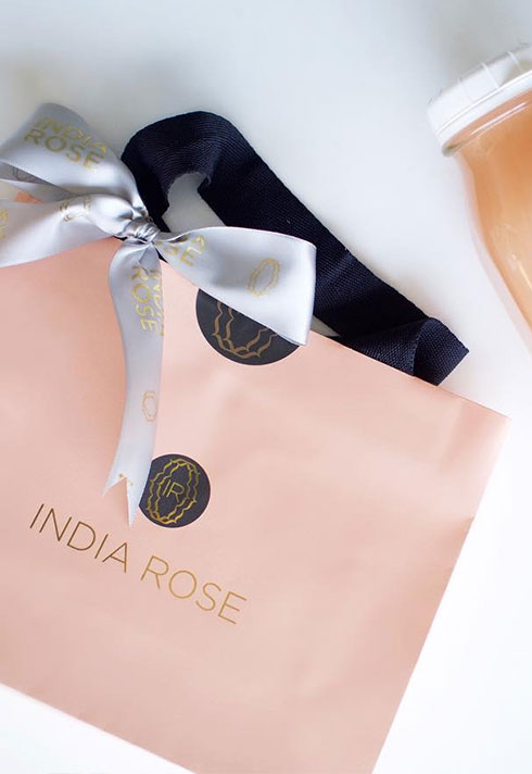 india rose cosmeticary beauty boutique packaging