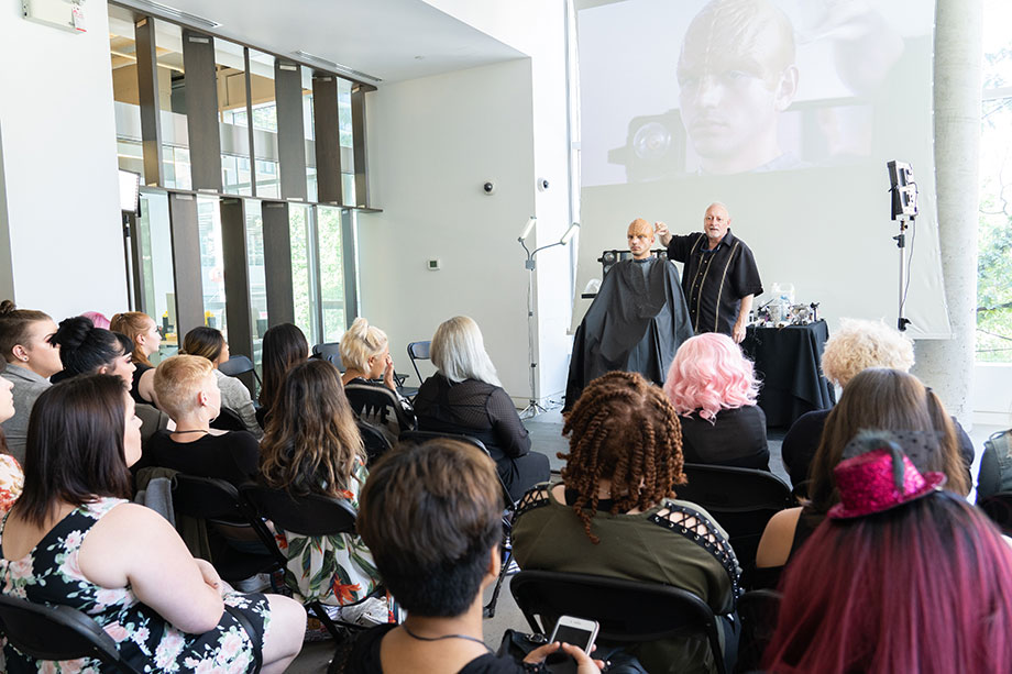 makeup legend todd mcintosh presentation at blanche macdonald