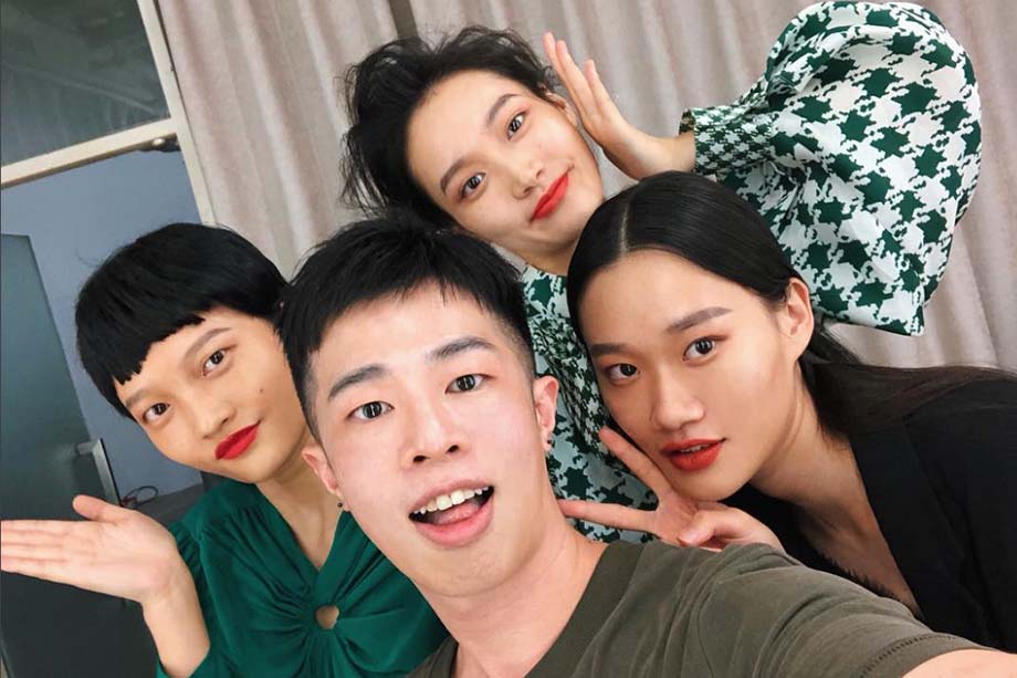 Jerry Kuo, makeup, artist, selfie, bts, models, setlife