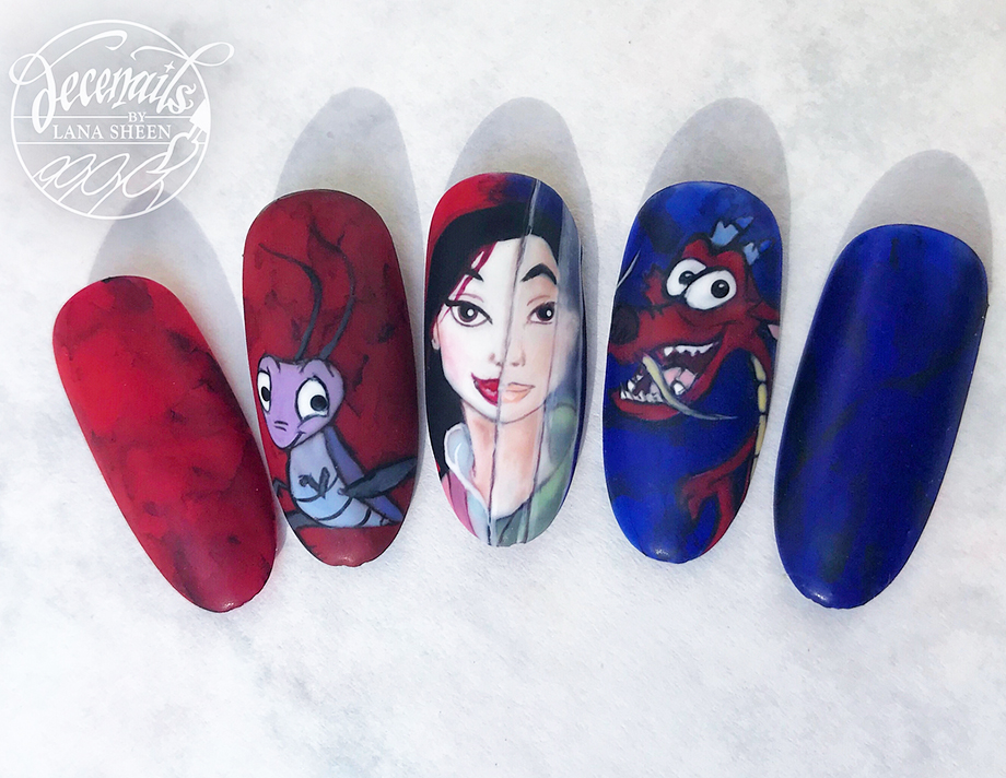 lana sheen nails mulan mbmc nail artistry grad