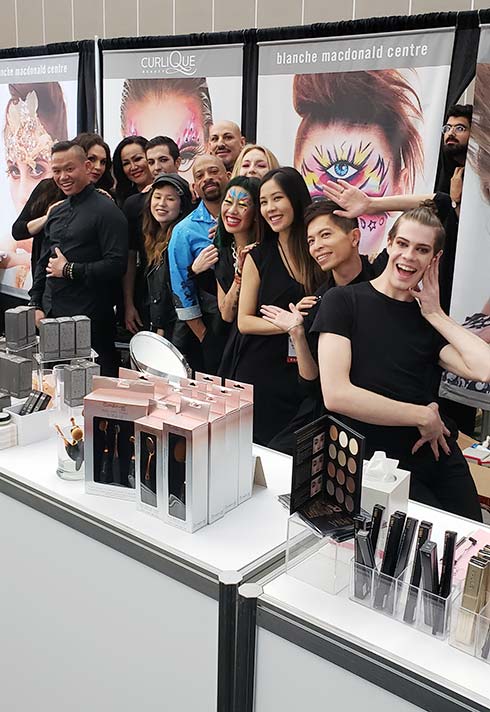 CurliQue, IMATS, teamwork, retail, fun