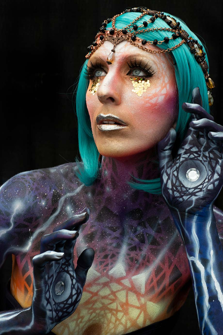 Jennifer Little, fantasy, makeup IMATS