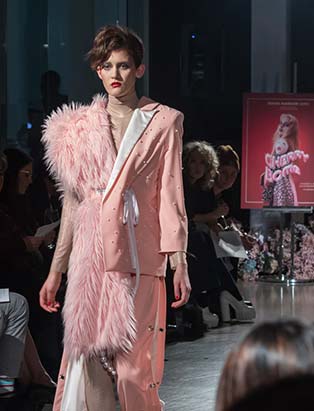 pink, fashion show, BMC, Blanche, fashion design, runway