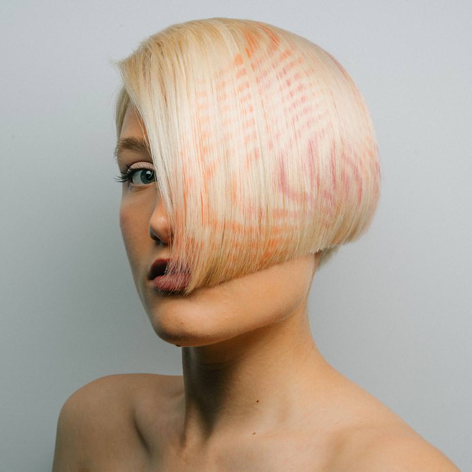 ana luisa valdes wins davines hair colour competition award