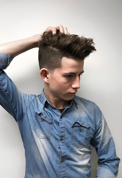 cody dunbar hairstylist barber examples of work blanche macdonald graduate example of men's haircut