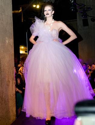 tulle dress vy BMC fashion grad David Jack