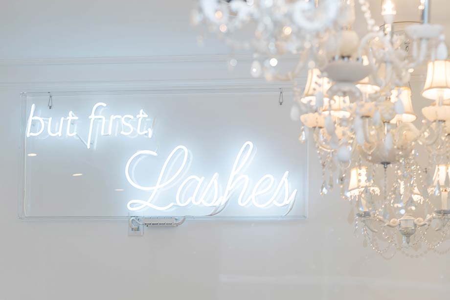 Mika, Prep, beauty parlour, makeup, esthetics, pampering, lashes, mani, pedi, ornate chairs, white, opulent, but first lashes