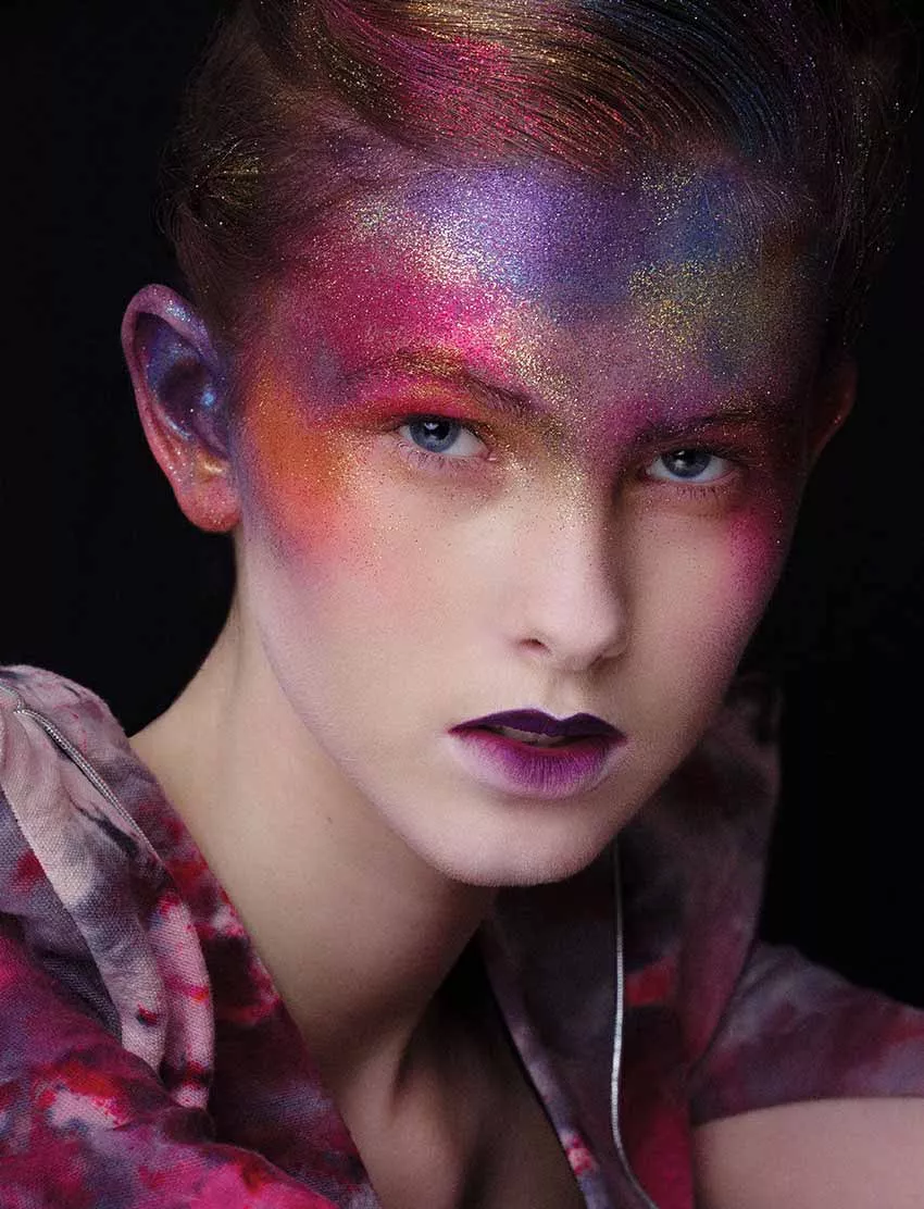 Makeup by Win Liu, Blanche Macdonald Graduate and Instructor.