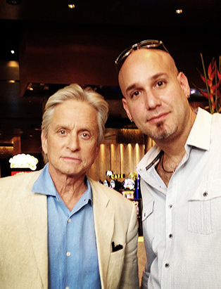 makeup for Michael Douglas by Blanche Macdonald makeup program graduate Jonathan Seti