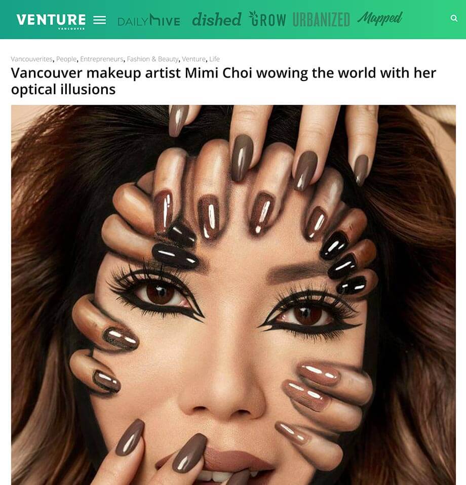 daily hive vancouver featuring mimi choi makeup artist