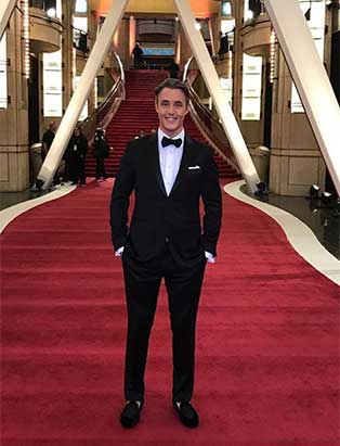 Ben Mulroney on Red Carpet in Indochino