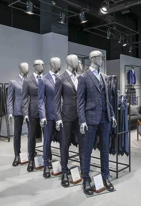 Indochino Store Visual Merchandising Display