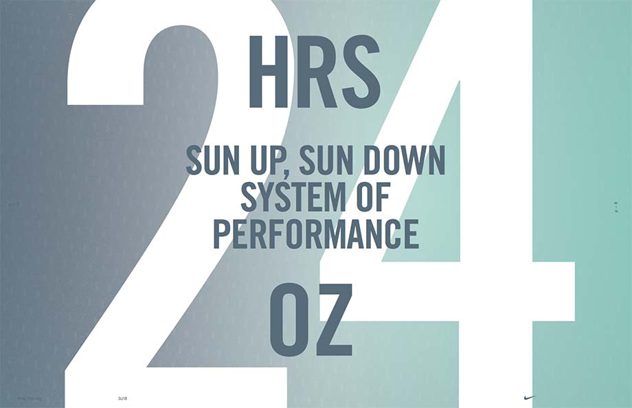 NIKE 24 hours performance pack concept by Theola Wong