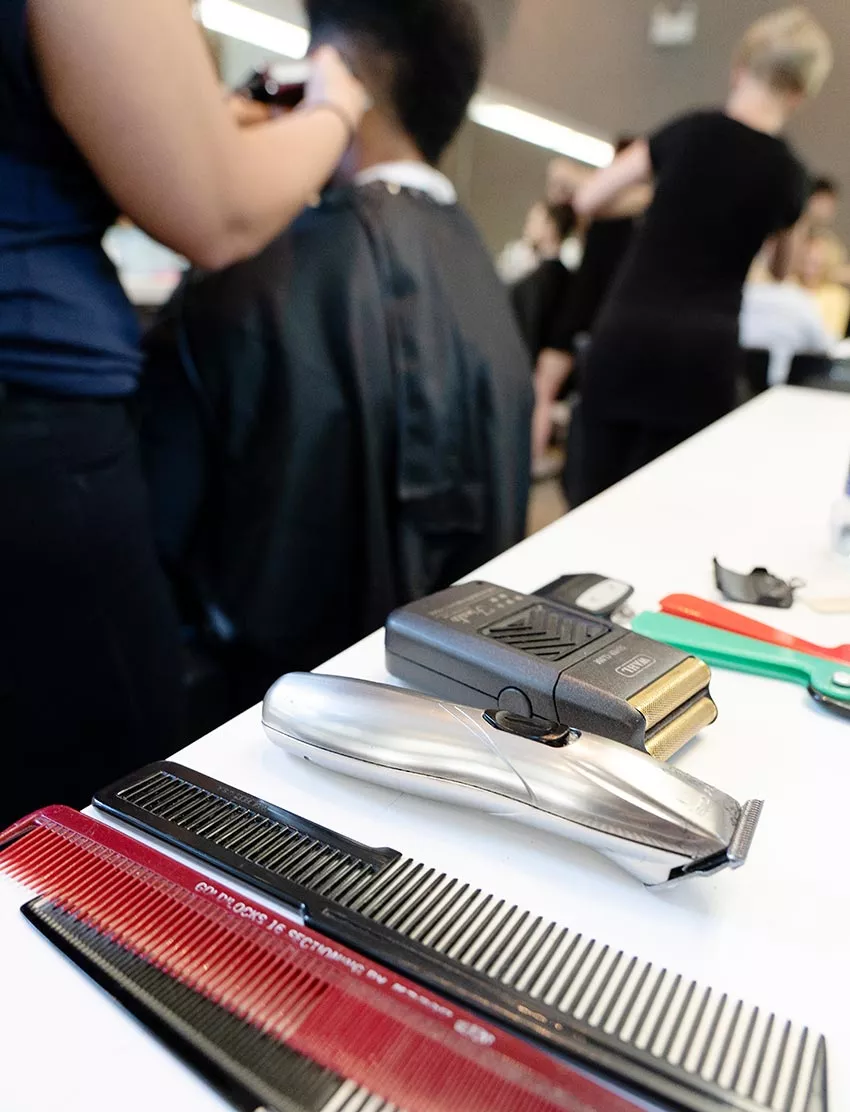 Professional Barbering School Tools