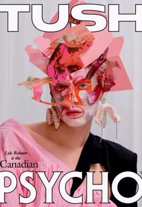 Lyle Reimer's Masterpiece for the cover of TUSH Mag