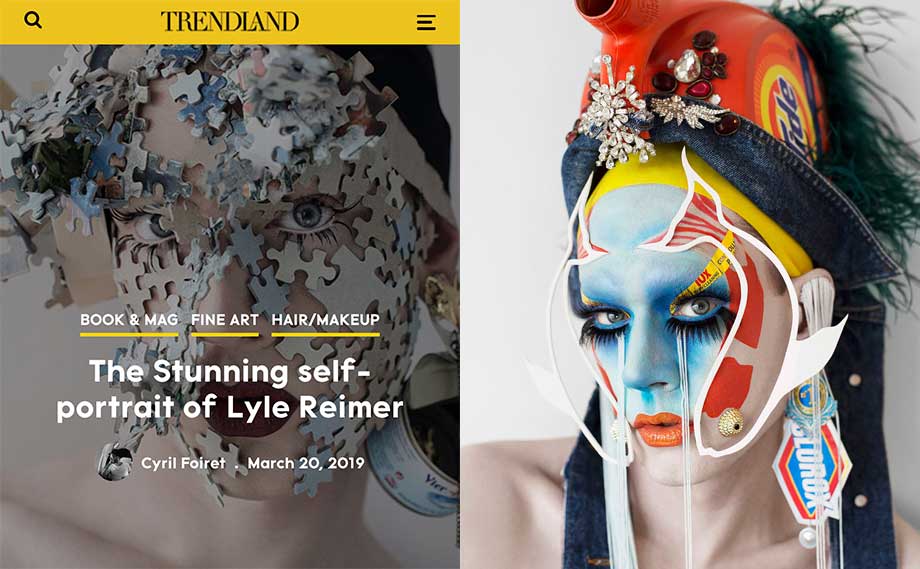 Blanche Macdonald Makeup graduate Lyle Reimer featured in Trendland