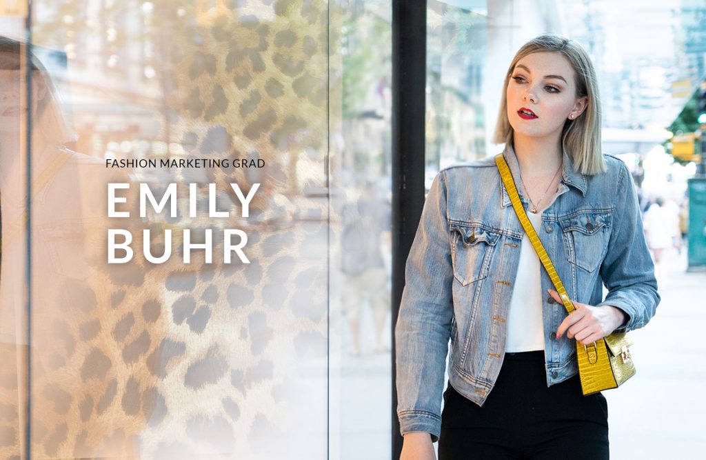 Fashion Exclusive: Fashion Marketing Grad Emily Buhr Shines at Legendary Fashion House