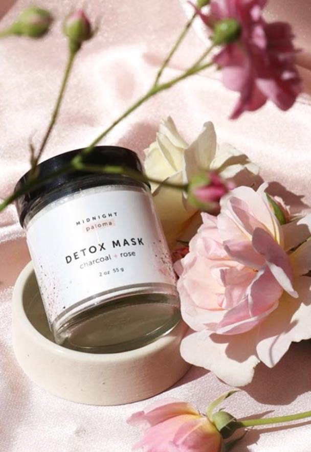 Midnight Paloma Detox Mask by Talyer Rogers, Blanche Macdonald makeup graduate