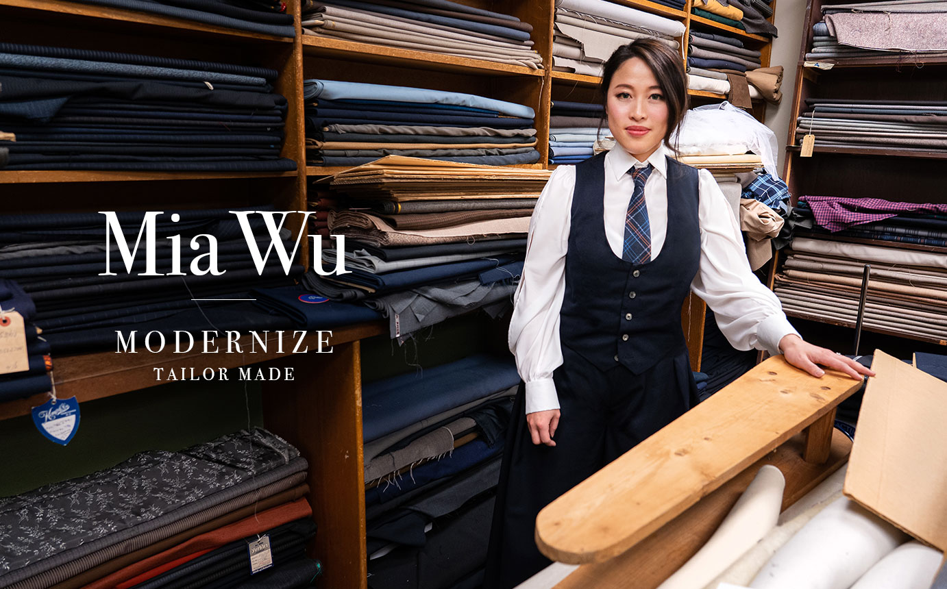 Mia Wu Keeps History Alive at Modernize Tailors