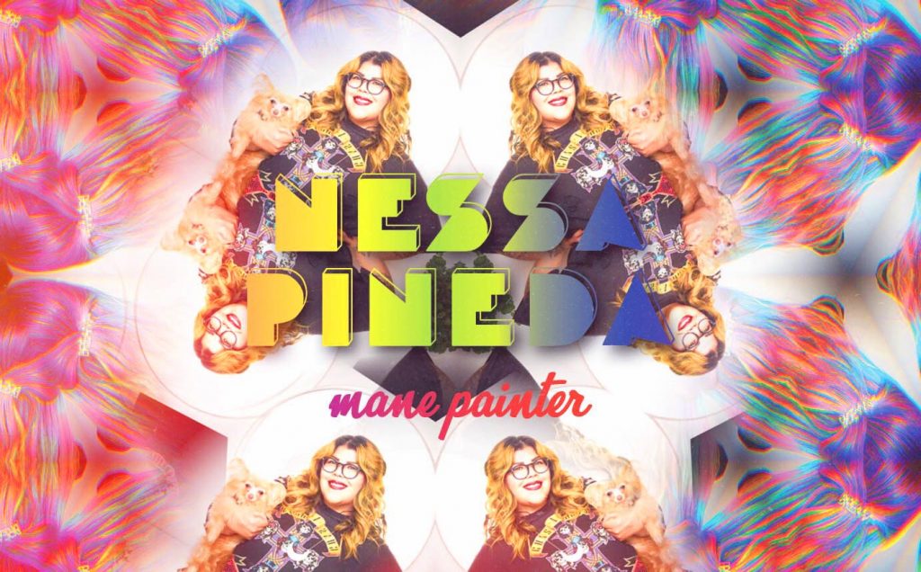 Unicorn Hair and Bold Hues: Field Trip’s Mane Painter Nessa Pineda!