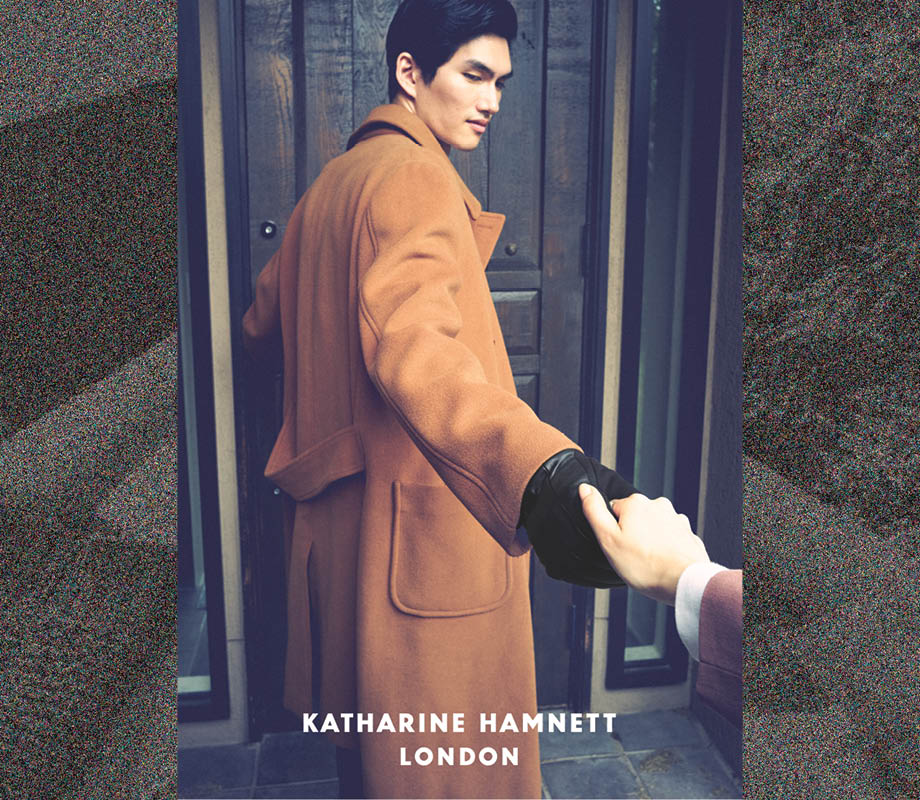 Katharine Hamnett mens' campaign directed by Katsuki Shimizu