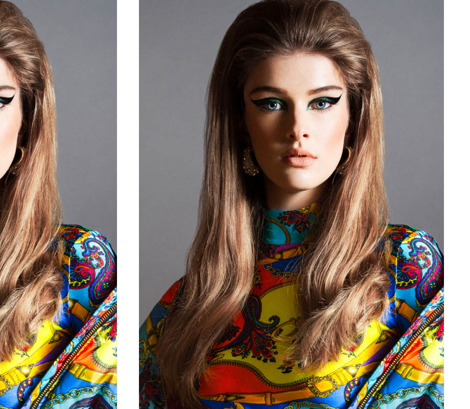 BMC Pro Hair Graduate Patrick Uy's 1960s women's bouffant hairstyle