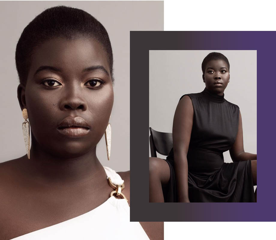 BMC Fashion Marketing graduate and Calgary fashion stylist Vanessa Smith's black and beautiful minimalist editorial