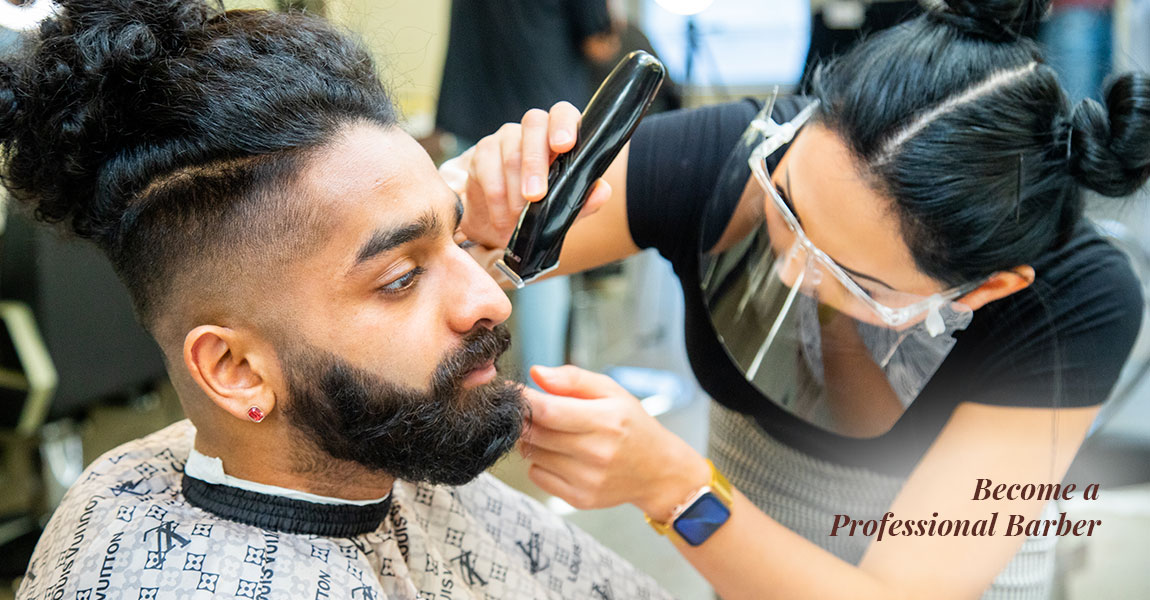 students quickly become pros at barbering with award winning instructors like Sandra Perovic 