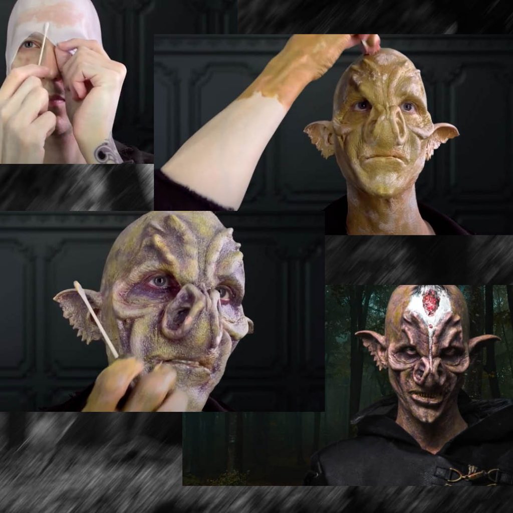 BMC Pro Makeup Grad Graden van Erkelens' goblin sfx process for film and television