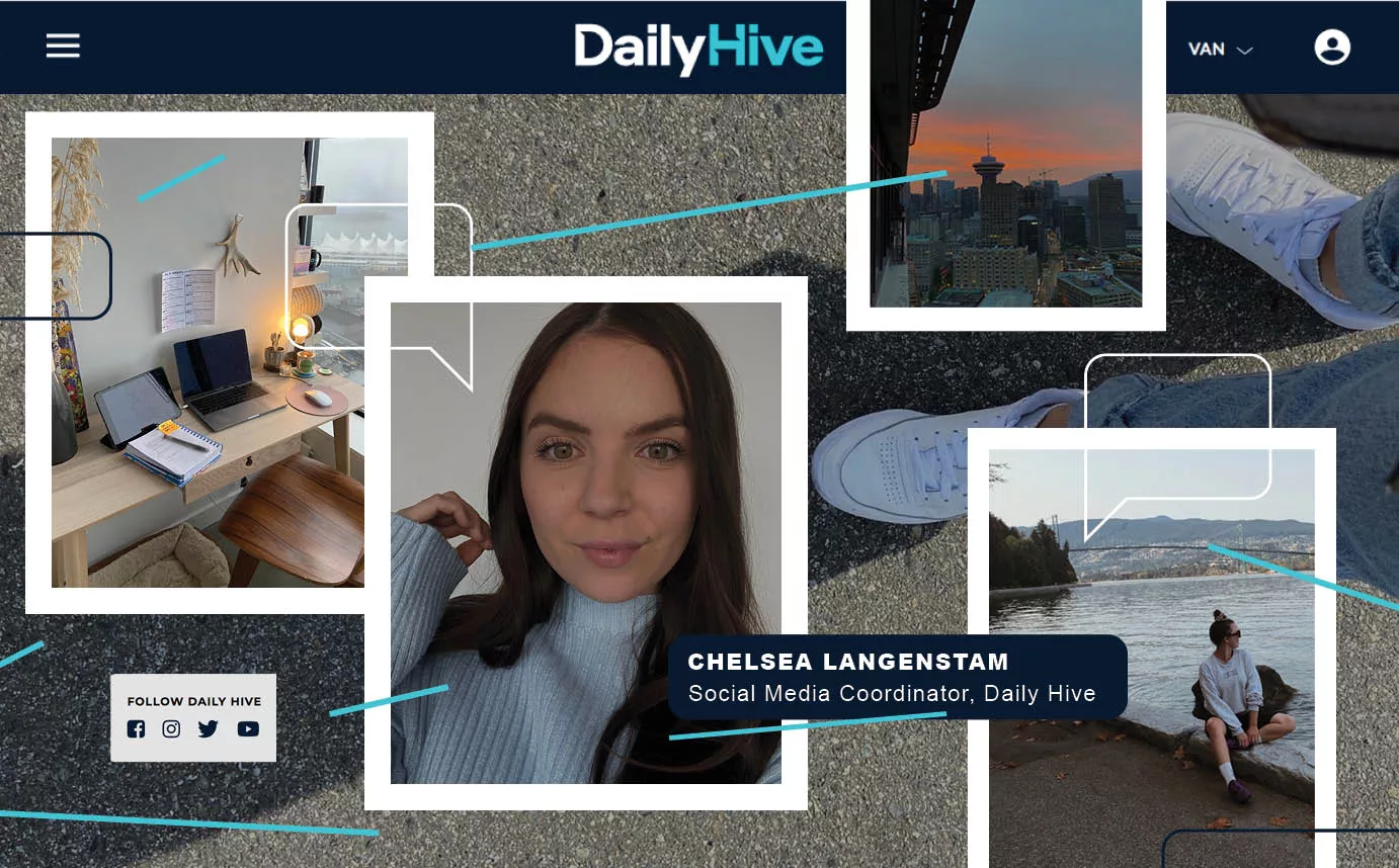 Fashion Marketing Graduate Chelsea Langenstam Dives Into Her Day-To-Day at Daily Hive!