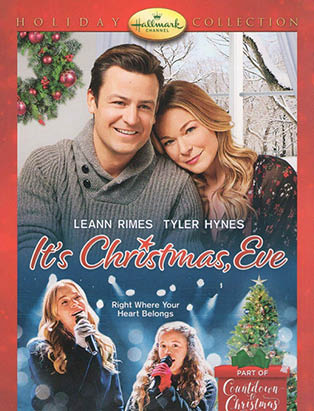 Movie Poster It's Christmas Eve, happy couple