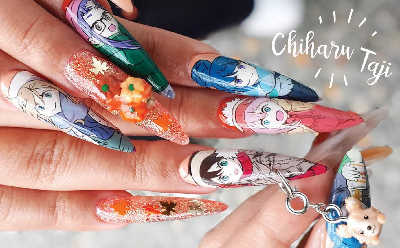 Demon Slayer Anime Nail Designs - wide 10