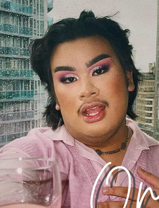 One To Watch: Beauty Influencer-To-Be, Global Makeup Graduate Robby De Mesa