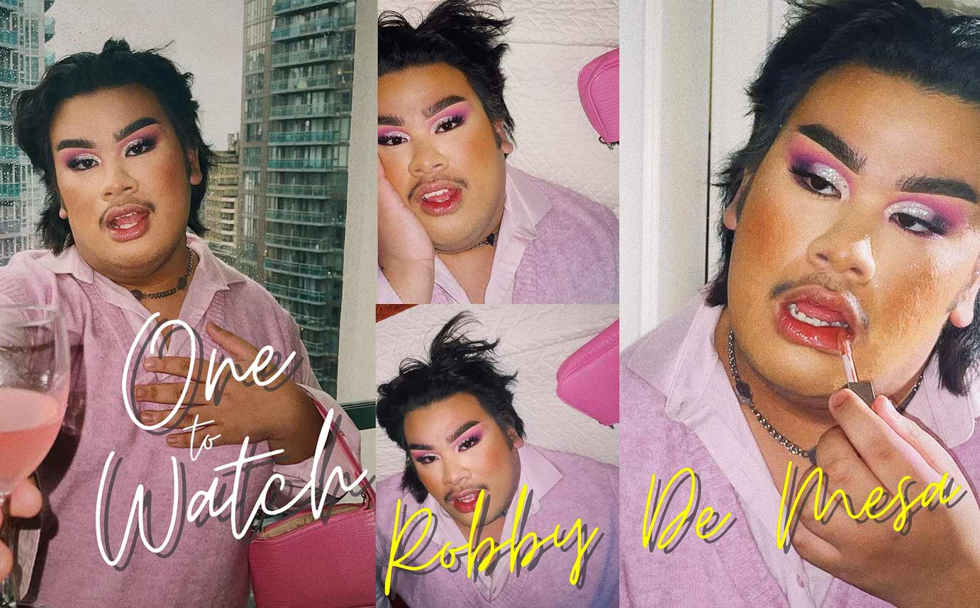 One To Watch: Beauty Influencer-To-Be, Global Makeup Graduate Robby De Mesa