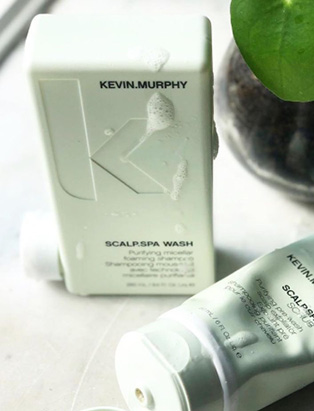 Kevin Murphy Scalp Spa Wash Shampoo and scrub pre-wash products, 