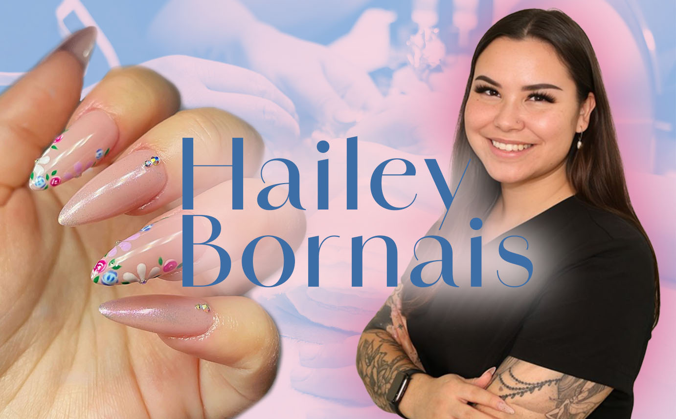 Hailey Bornais Exchanges Retail for Nail Artistry