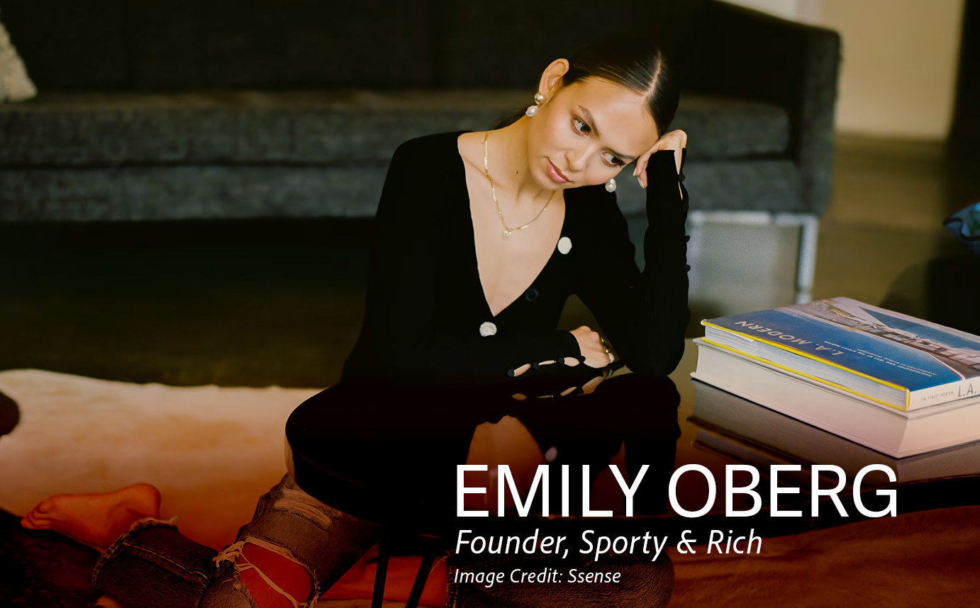 Fashion Entrepreneur Emily Oberg: From Student to Sporty & Rich